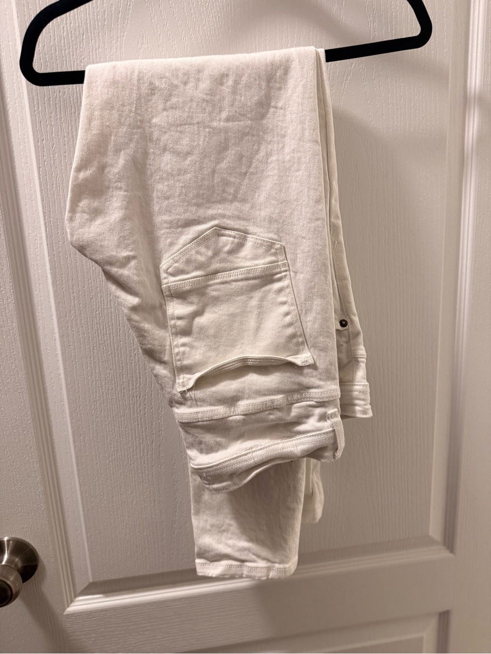 Men jeans White denim